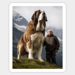 The Mountain Dog Sticker